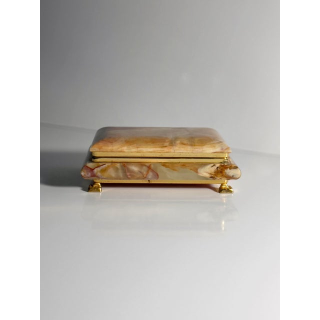 1970s Italian Onyx Jewelry Box, 1970s For Sale - Image 5 of 7