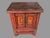Antique Oriental Paint Decorated Double Door Cabinet For Sale - Image 9 of 9