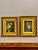 Pair of similar European oil on board floral still life paintings. Depicted in old-world artistic tradition, they feature...