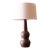Gordon and Jane Martz M181 Lamp for Marshall Studios Matte Green Gray 34" For Sale