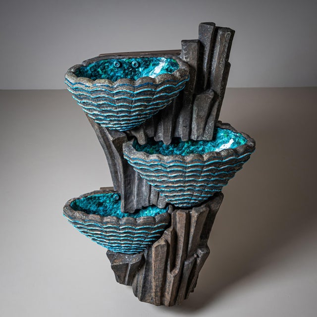 Mid-20th Century Ceramic Indoor Fountain, likely Venice, San Polo For Sale - Image 12 of 12