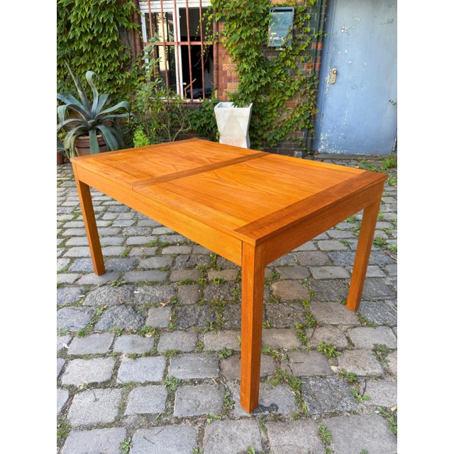 Teak Dining Table with Butterfly Extension from Faarup Møbelfabrik For Sale - Image 3 of 11