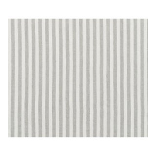 Schumacher Regatta Linen Stripe Sheer Fabric in Mineral For Sale