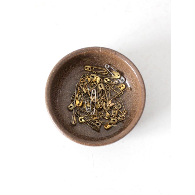 Vintage Handmade Studio Pottery Bowl For Sale - Image 12 of 12