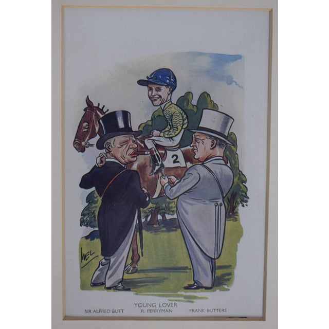"Mel" (John Barradale Melhuish, M.B.E. (1893-1965)) Published Circa 1934 Chromolithographs Framed and glaze Images...