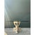 Off-white Vintage Plaster Dolphin Base Glass Dining Table For Sale - Image 8 of 12