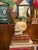 Vintage Hand Painted Skull Light Up Lamp Halloween Decor For Sale In New York - Image 6 of 11