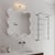 Medium Contemporary Sculptural Wall Mirror – Hvyli 8 by Oitoproducts For Sale - Image 4 of 17