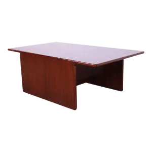 Afra and Tobia Scarpa for B&b Italia Rosewood Coffee Table