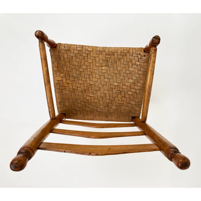 18th Century Kentucky Hard Rock Maple Chair For Sale - Image 9 of 12