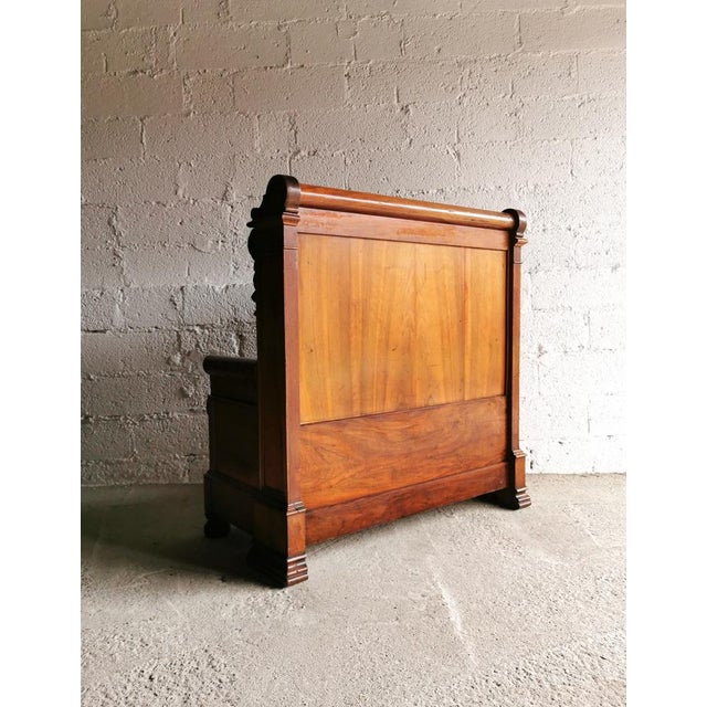 Antique Empire Style Bench, Belgium, 1890s For Sale - Image 6 of 13