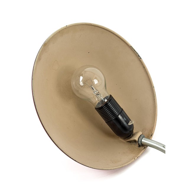 Nickel-Plated Steel Table Lamp by Chr. Bergh & Co. and Cebe, Sweden, 1937 For Sale - Image 6 of 11