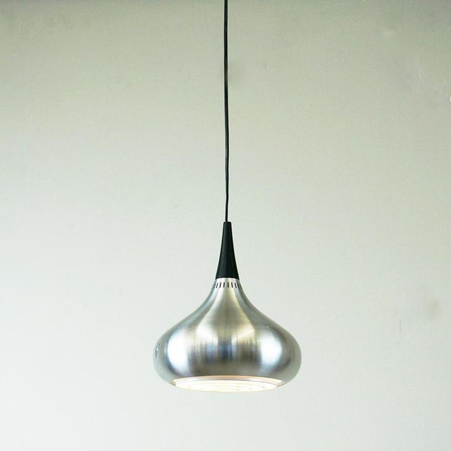 Silver Orient Pendant Lamp by Jo Hammerborg for Fog and Morup, 1960s For Sale - Image 9 of 12