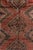 Vintage Circa 1940 Orange Turkish Oushak Kelleh Hand Knotted Wool Runner 5ft 6in X 12ft 2in For Sale - Image 9 of 18
