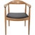 JH503 The Chair in Oak and Black Leather by Hans Wegner, 1960s For Sale - Image 18 of 18
