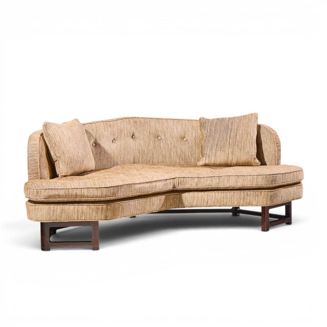Dunbar Furniture Edward Wormley for Dunbar Mid Century Janus Sofas - Pair For Sale - Image 4 of 12