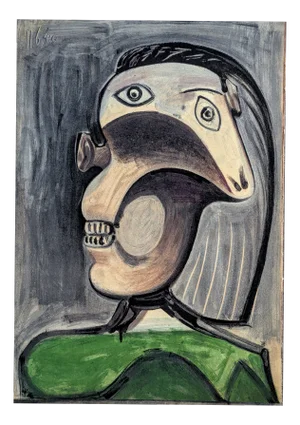 Pablo Picasso, Dora Maar Portrait, Limited Edition Photolithograph, 1954
