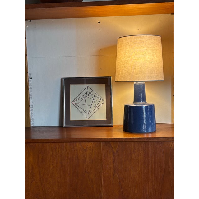 1960s Martz Studio Ceramic Table Lamp For Sale - Image 9 of 10