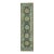 Turkish Oushak Rug 2'7" x 9'9" #19204 For Sale