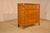 19th century faux bamboo chest with a marble top from France. The top is cut Carrera marble and appears to be original to...