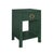 New special order item. Not vintage. Elevate your space with the Malcolm Green Grasscloth Side Table. With its antique...