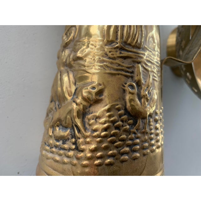 Metal Set of Victorian Jug, England, 1940s, Set of 2 For Sale - Image 7 of 14