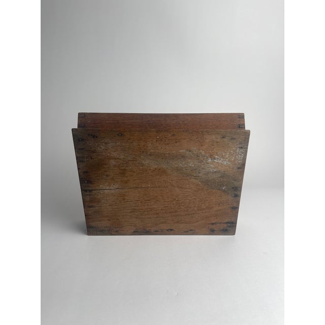 18th/19th Century Antique American / English Mahogany Knife Tray For Sale - Image 4 of 4