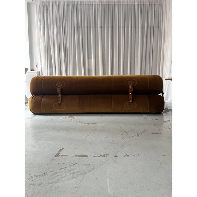 Textile Anfibio Three-Seater Sofa by Alessandro Becchi for Giovannetti, 1970s For Sale - Image 7 of 10