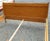 Late 20th Century American Neoclassical Maple Sleigh Queen Size Bedstead For Sale - Image 11 of 11