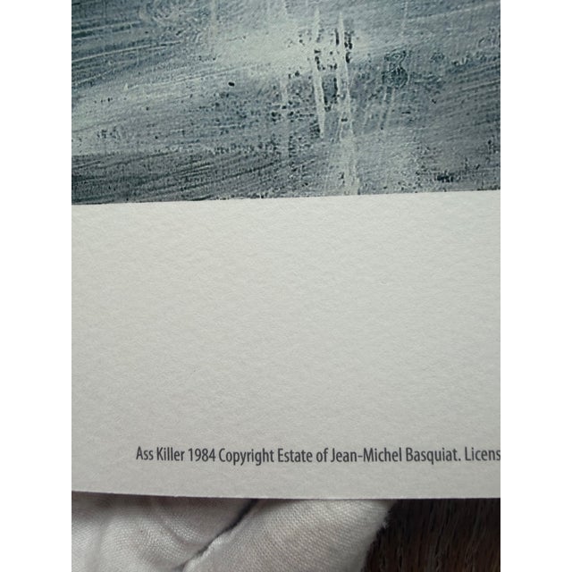 2020s Jean Michel Basquiat (1960-1988), Ass Killer, 1984, Copyright Estate of Jean Michel Basquiat, Licensed by Artestar New York, Printed in the UK For Sale - Image 5 of 17