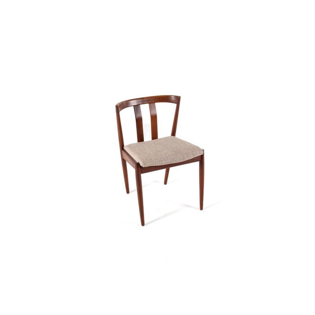 Wood Dining Chairs in Teak by Kai Kristiansen, 1960s, Set of 6 For Sale - Image 7 of 13