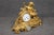 French French Louis XV Style Bronze Ormolu Mantle Clock With Sevres Style Plaques For Sale - Image 3 of 17