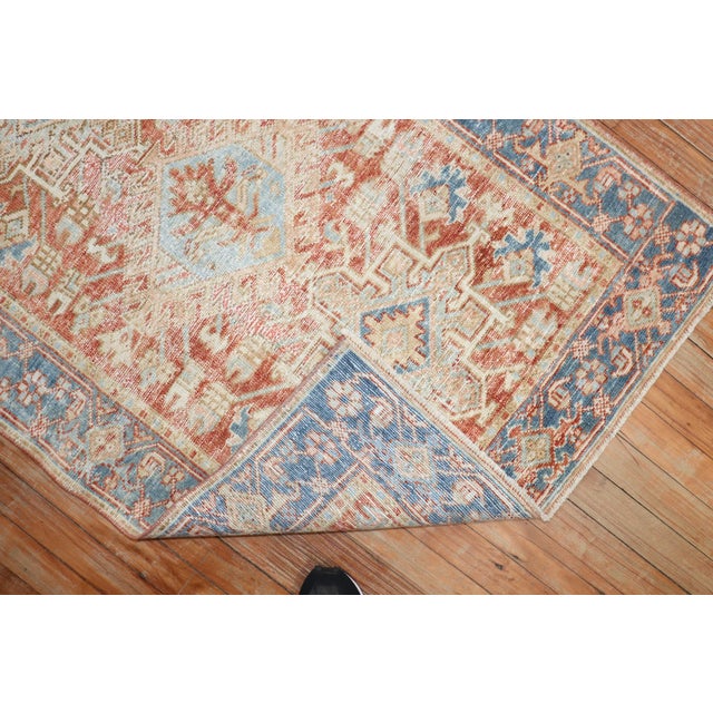 1920s Worn Heriz Rug - 2'11" x 4'1" For Sale In New York - Image 6 of 18