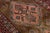 Vintage Turkish Anatolian Wool Runner Rug With Diamond Medallions in Espresso, Terracotta & Navy For Sale - Image 9 of 9