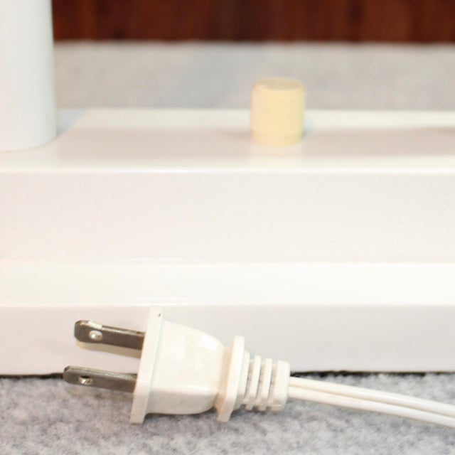 White Kovacs Style Desk Lamp For Sale In Fayetteville, AR - Image 6 of 6