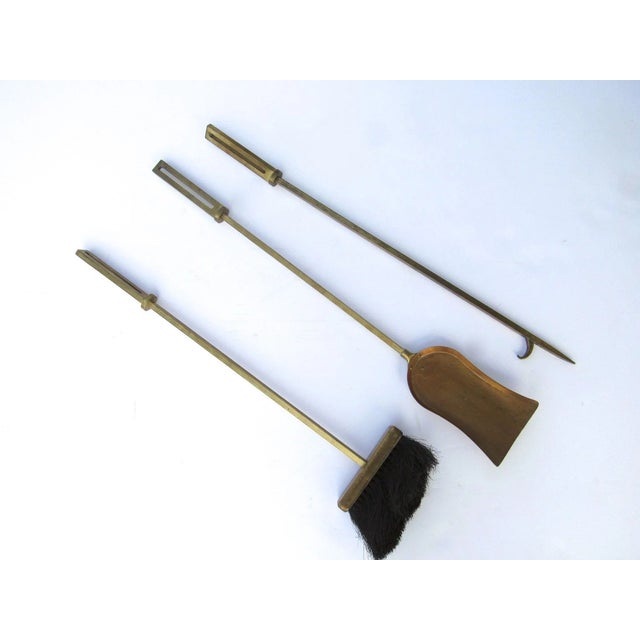 Andirons and Matching Tools by Donald Deskey - A Pair For Sale - Image 9 of 9