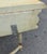 French Louis XVI Revival Painted & Parcel-Gilt Wall-Mounted Console With Disappearing Secret Drawer, Late 19th Century For Sale - Image 11 of 17