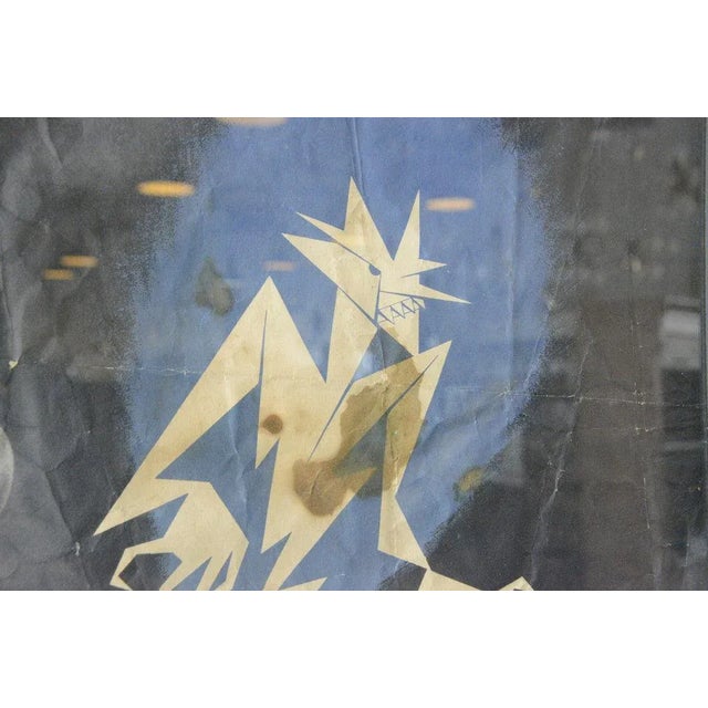 WW2 Factory Safety Poster, 1940s For Sale - Image 5 of 8