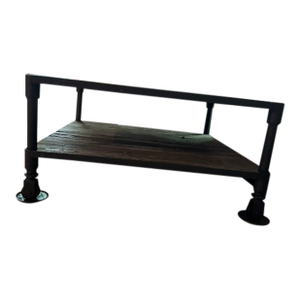 Restoration Hardware Reclaimed Wood & Cast Iron Coffee Table