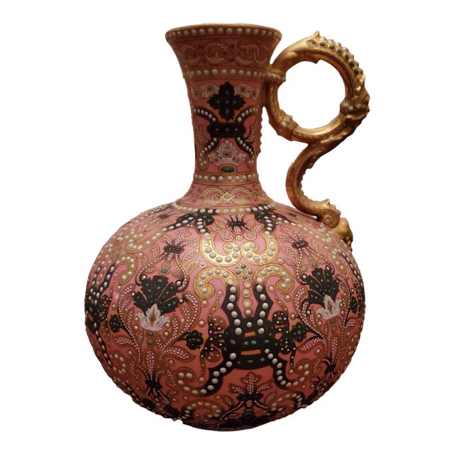 Antique Jeweled English Porcelain Copeland For Sale