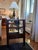Noir Furniture Lesly side table in a brown finish. Solid birch with a mirrored top and two mirrored lower shelves, plus...