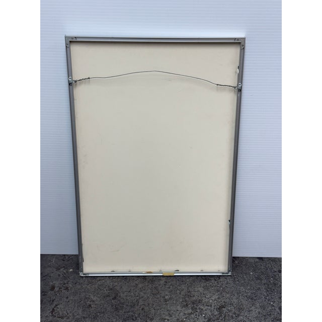 Georgia O'Keeffe "White Rose With Larkspur No. 2" Poster, Framed For Sale - Image 9 of 12