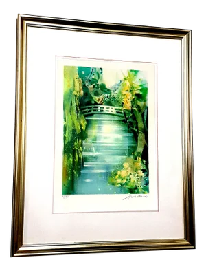 Camille Hilaire - Nature - Signed Original Lithograph 1970s