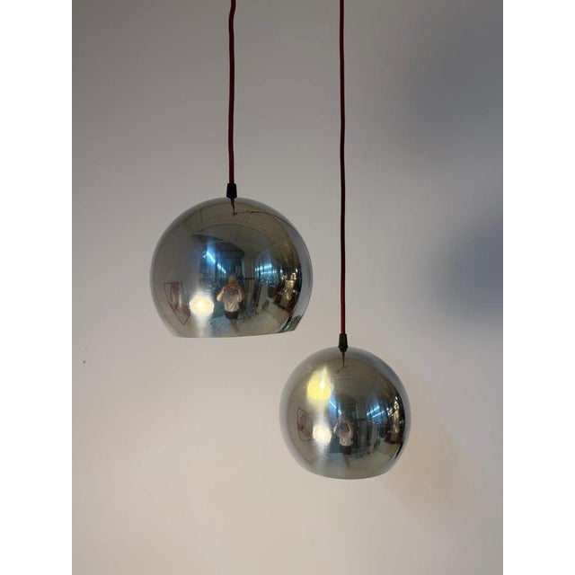 Chrome Topan Globe Lamp from Verner Panton For Sale - Image 11 of 11