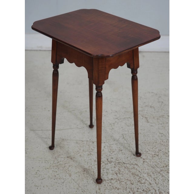 Age: Approx: 20 Years Old Details: Quality Construction Delicate Legs w. Spoon Feet Country Style Nice Clipped Corner Top...