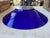 Murano Vintage Large Shallow Cobalt Blue Decorative or Serving Bowl For Sale - Image 4 of 6