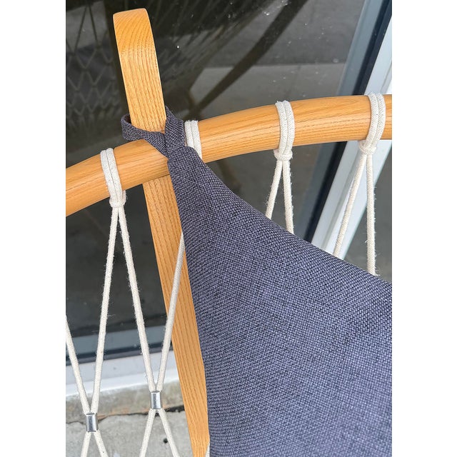 Tan Modern Pp130 Teak Circle Chair, Hans J. Wagner, Pp Møbler For Sale - Image 8 of 11