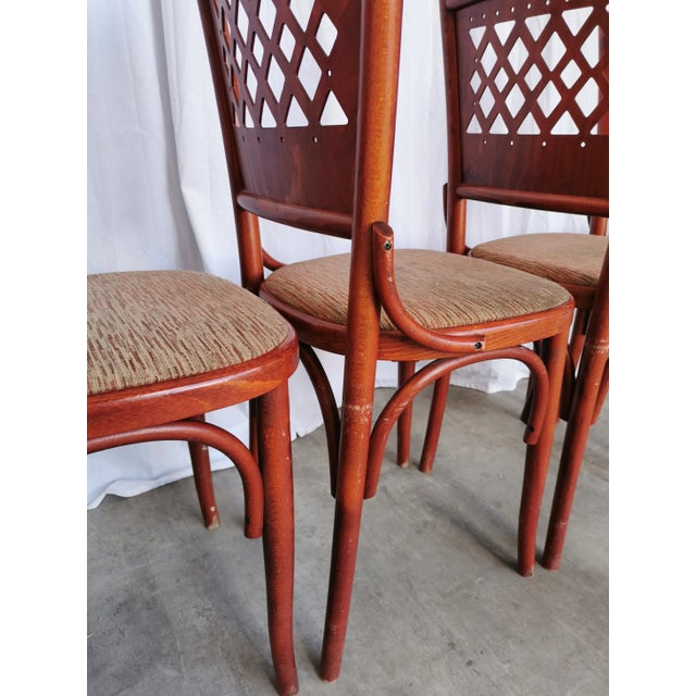 Vintage Italian Bistro Chairs, 1980s, Set of 6 For Sale - Image 15 of 18
