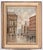 B. Ciappa, Animated European City Square with Carriage and Figures, Oil on Panel For Sale - Image 8 of 15