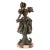 French Bronzed Metal Figure on Marble Base, 1890s For Sale - Image 4 of 8